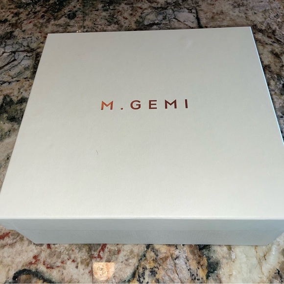 M Gemi The Alpi ecru cream beige hiking boots women’s size 7 or 37 - Picture 7 of 11